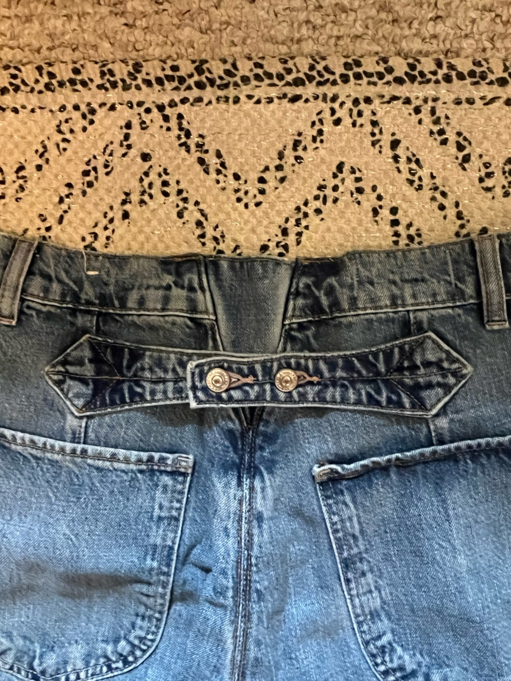 We the Free Final Countdown x Revolve Mid-rise Cuff Light Blue Denim Jeans - Picture 7 of 7